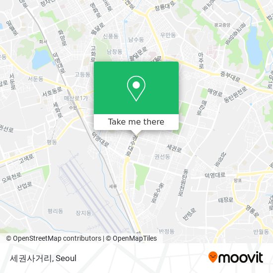 세권사거리 map