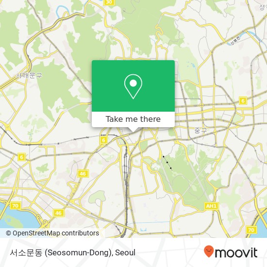 서소문동 (Seosomun-Dong) map