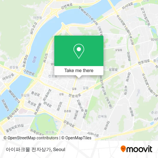 아이파크몰 전자상가 map