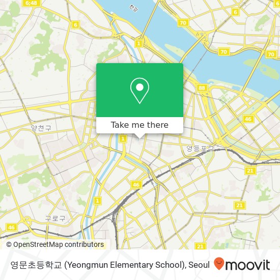 영문초등학교 (Yeongmun Elementary School) map