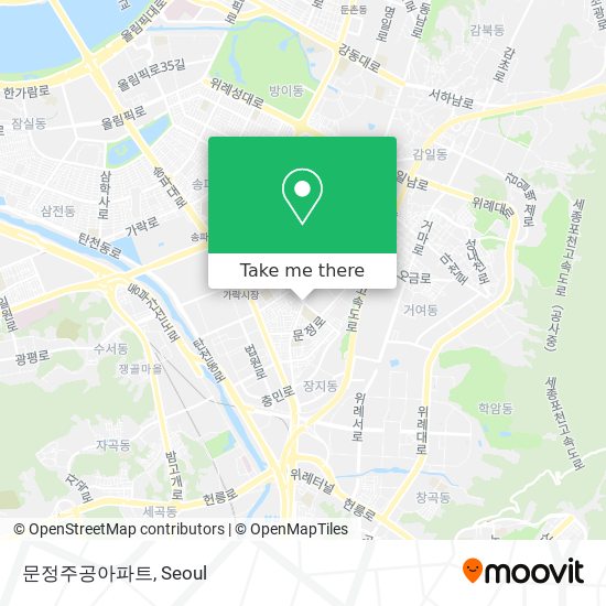 문정주공아파트 map