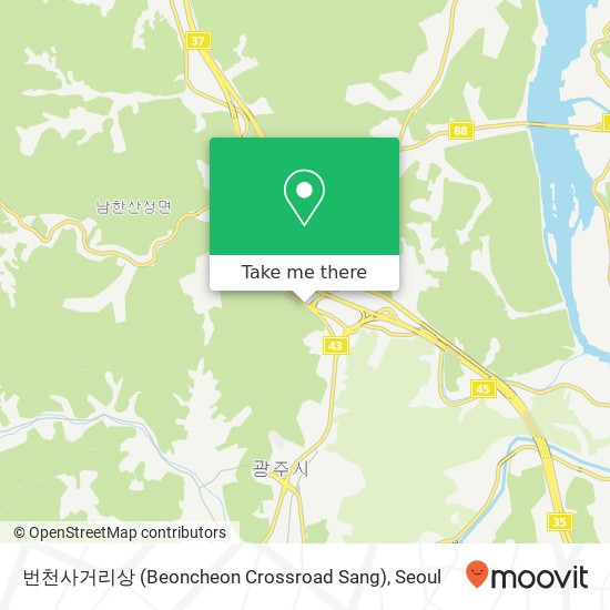 번천사거리상 (Beoncheon Crossroad Sang) map