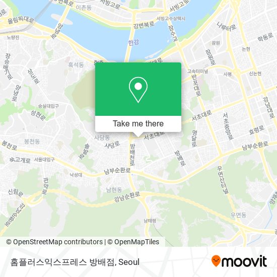 홈플러스익스프레스 방배점 map