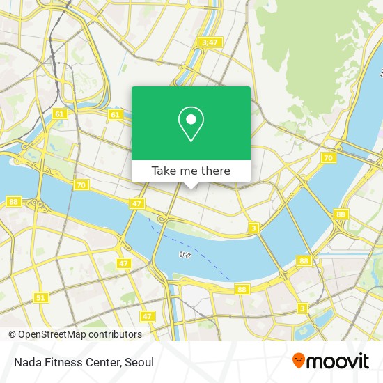 Nada Fitness Center map