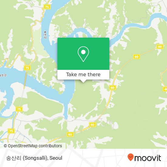송산리 (Songsalli) map