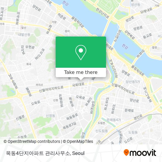 목동4단지아파트 관리사무소 map