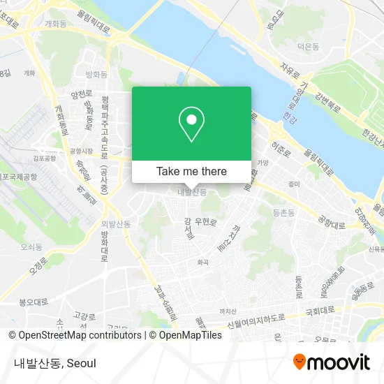 내발산동 map