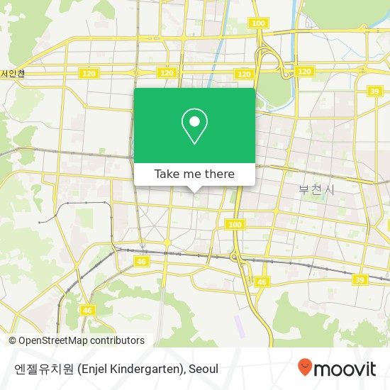 엔젤유치원 (Enjel Kindergarten) map