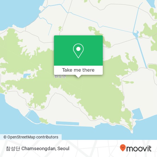 참성단 Chamseongdan map