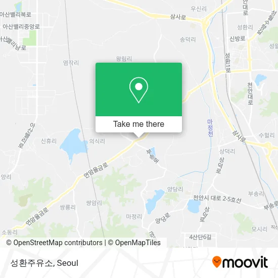 성환주유소 map