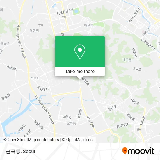 금곡동 map
