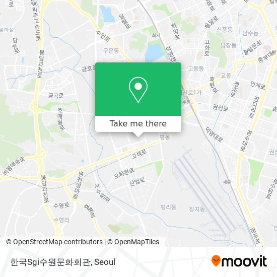 한국Sgi수원문화회관 map