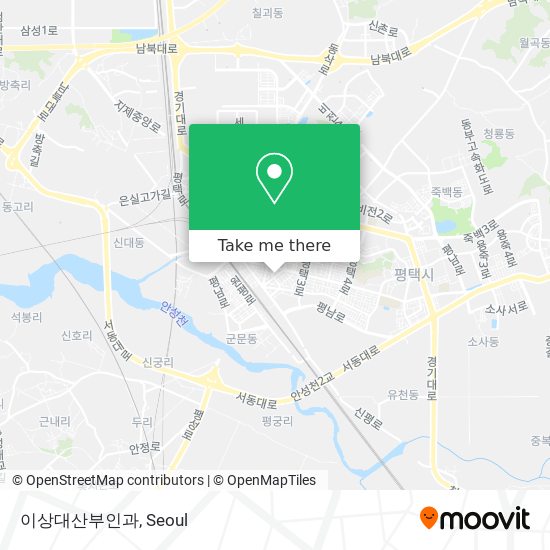 이상대산부인과 map