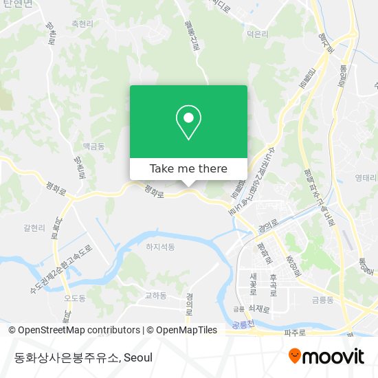 동화상사은봉주유소 map