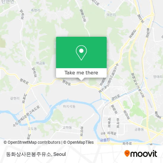 동화상사은봉주유소 map