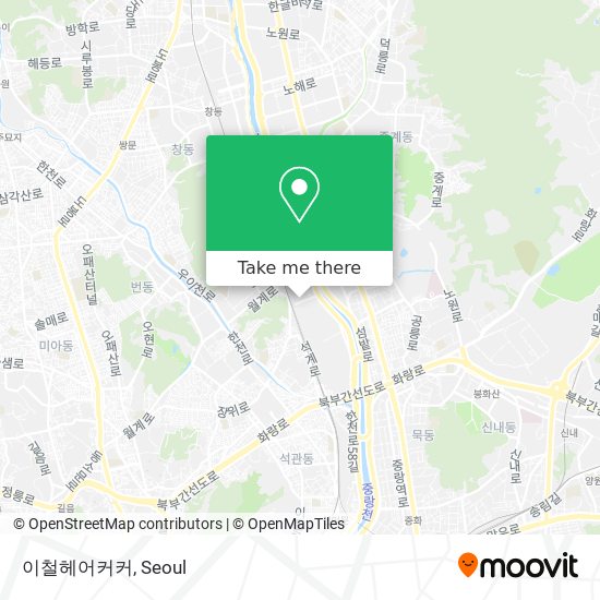 이철헤어커커 map