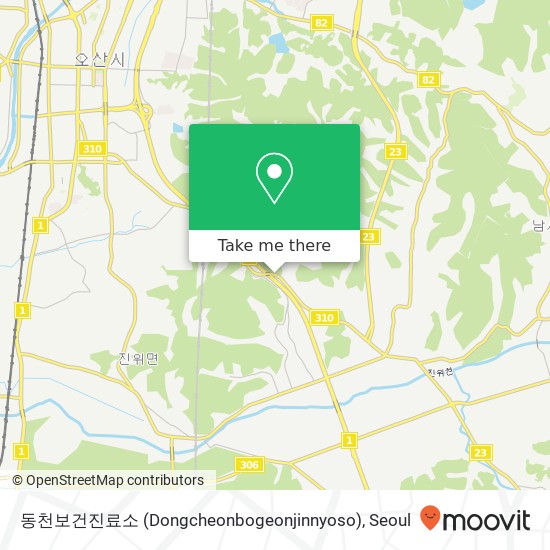 동천보건진료소 (Dongcheonbogeonjinnyoso) map