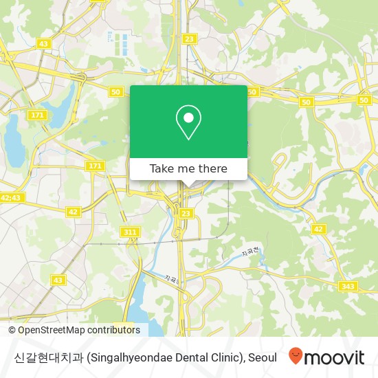신갈현대치과 (Singalhyeondae Dental Clinic) map