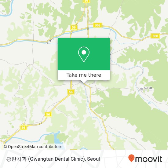 광탄치과 (Gwangtan Dental Clinic) map