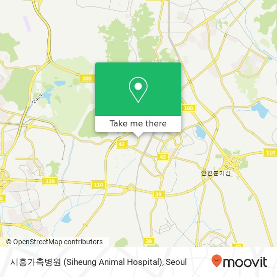 시흥가축병원 (Siheung Animal Hospital) map