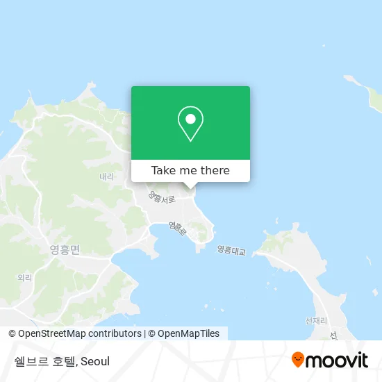 쉘브르 호텔 map