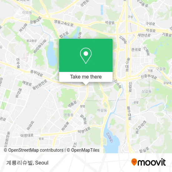 계룡리슈빌 map