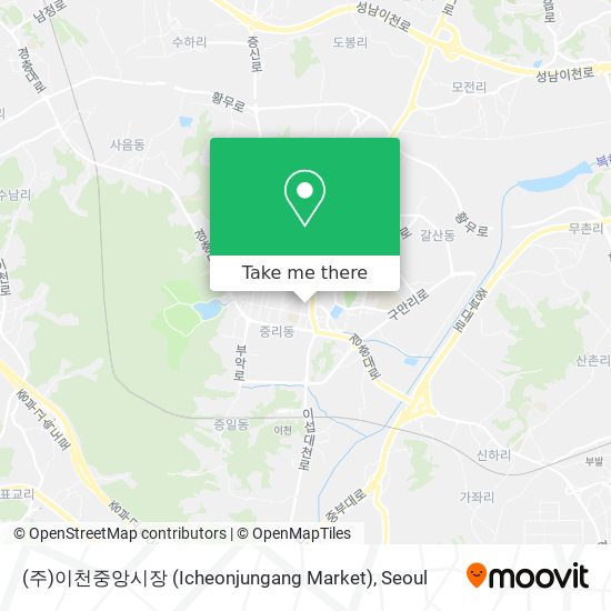 (주)이천중앙시장 (Icheonjungang Market) map