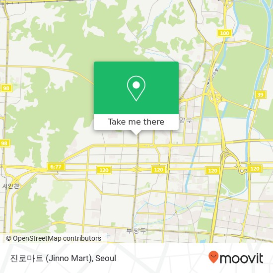 진로마트 (Jinno Mart) map