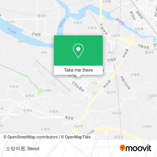 소망의원 map