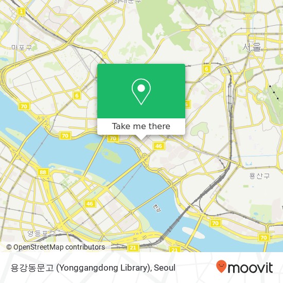 용강동문고 (Yonggangdong Library) map