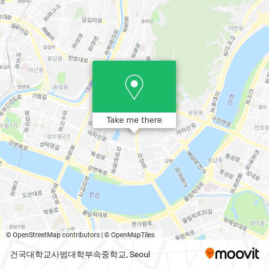 건국대학교사범대학부속중학교 map