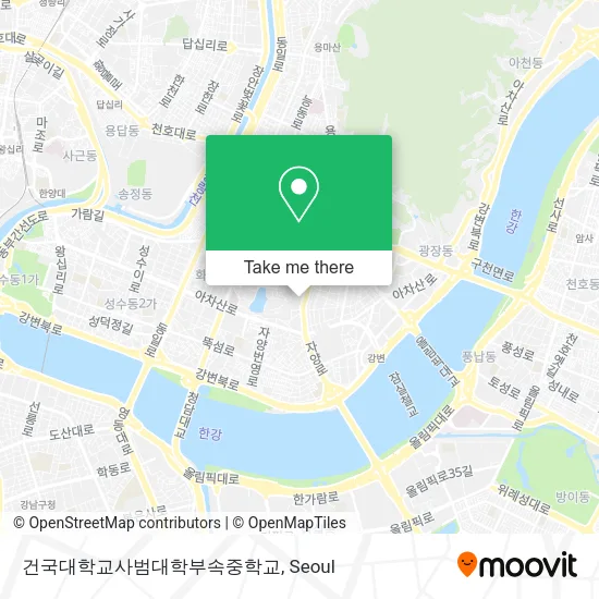 건국대학교사범대학부속중학교 map