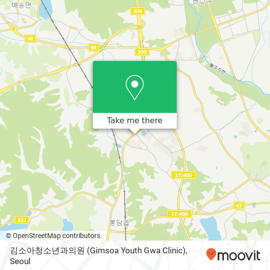 김소아청소년과의원 (Gimsoa Youth Gwa Clinic) map