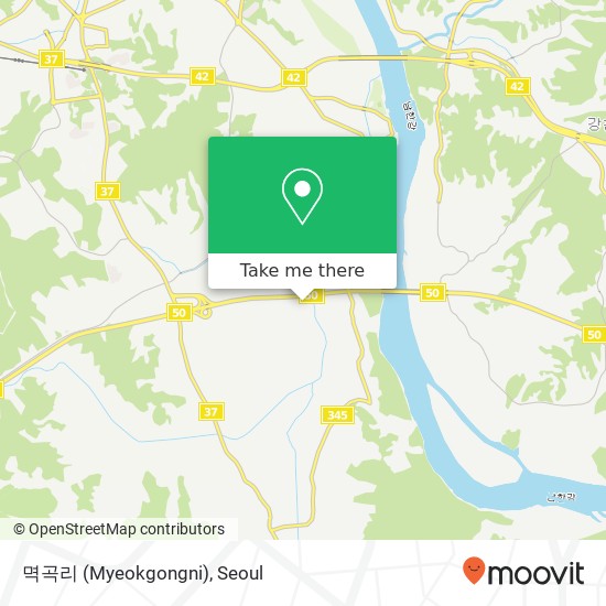 멱곡리 (Myeokgongni) map