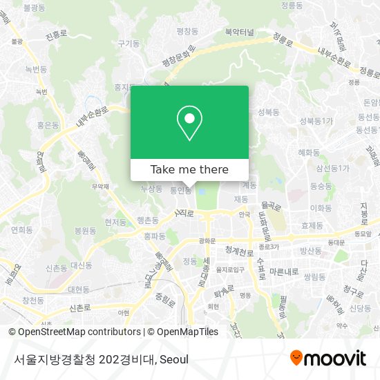 서울지방경찰청 202경비대 map