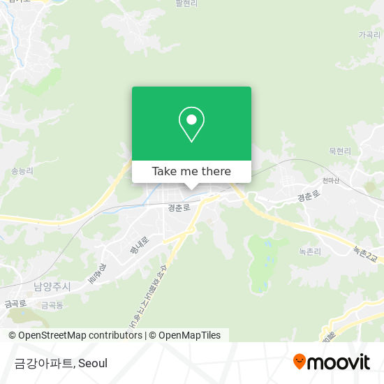 금강아파트 map