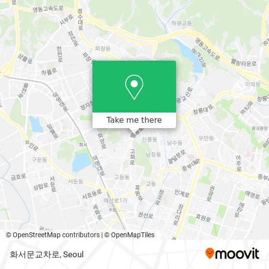 화서문교차로 map