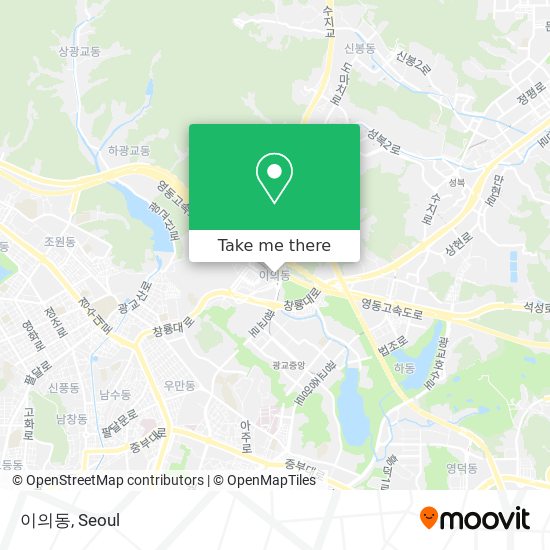 이의동 map