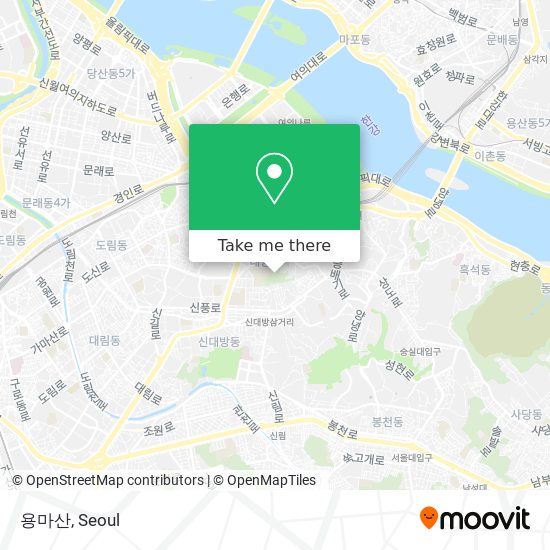 용마산 map