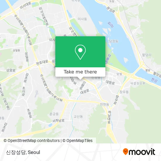 신장성당 map