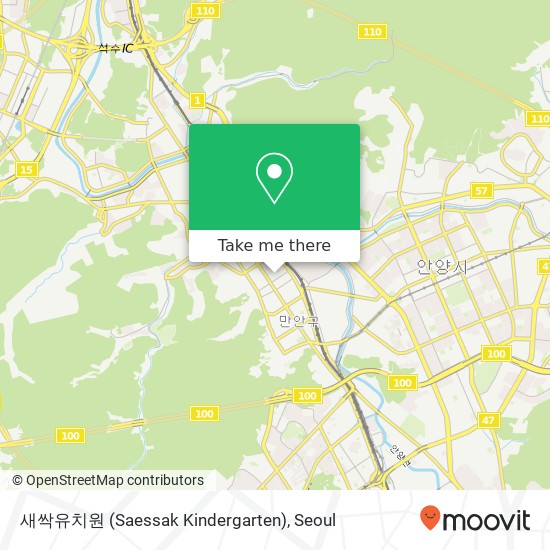 새싹유치원 (Saessak Kindergarten) map