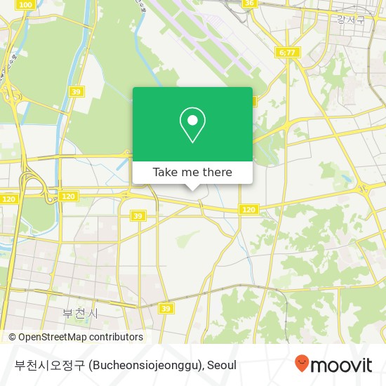 부천시오정구 (Bucheonsiojeonggu) map