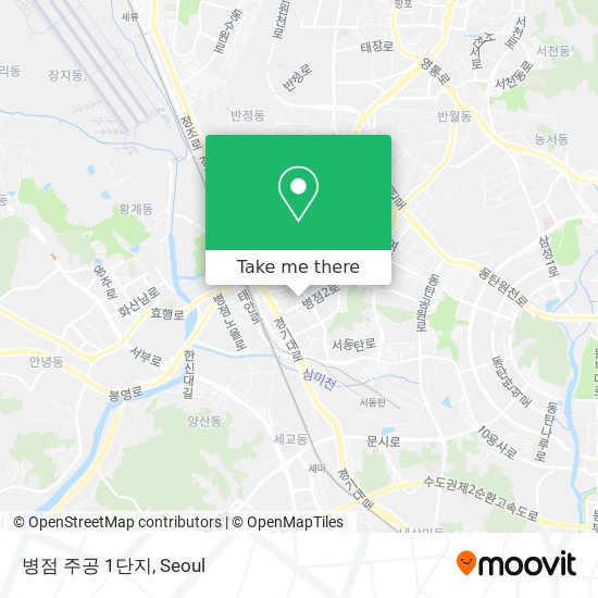 병점 주공 1단지 map