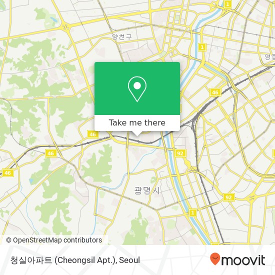 청실아파트 (Cheongsil Apt.) map