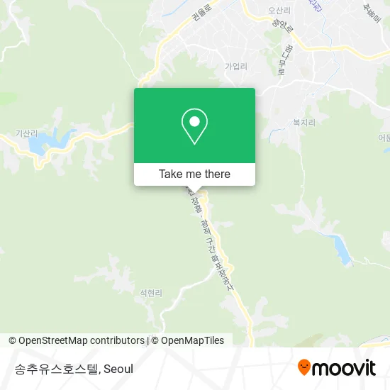 송추유스호스텔 (Songchu Youth Hostel) map