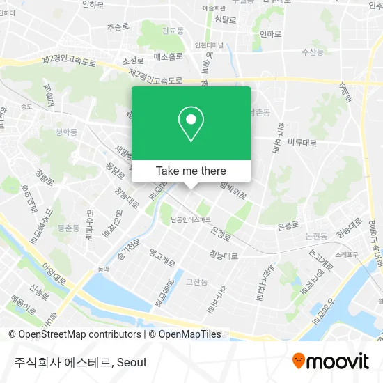 주식회사 에스테르 map