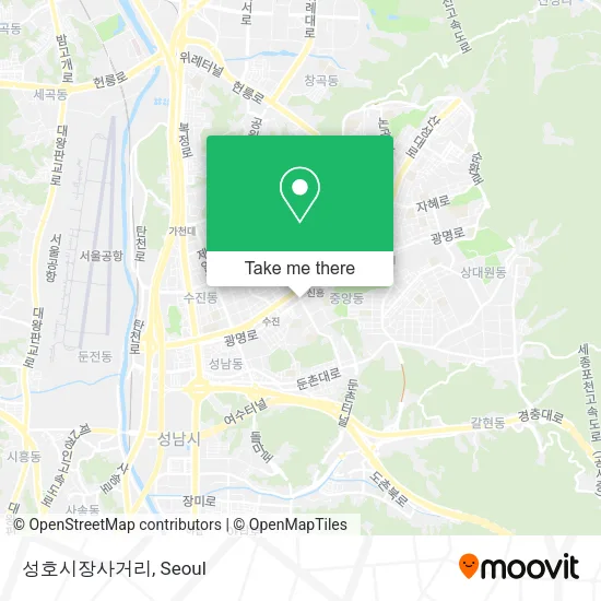성호시장사거리 map