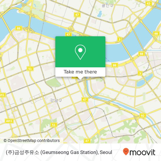 (주)금성주유소 (Geumseong Gas Station) map