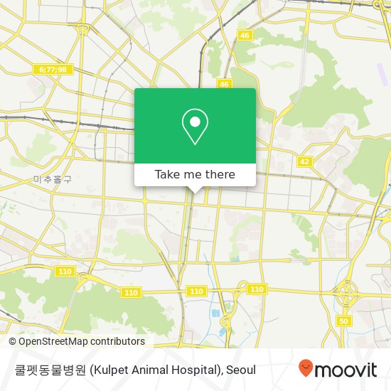쿨펫동물병원 (Kulpet Animal Hospital) map