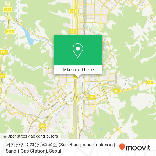 서창산업죽전(상)주유소 (Seochangsaneopjukjeon ( Sang ) Gas Station) map